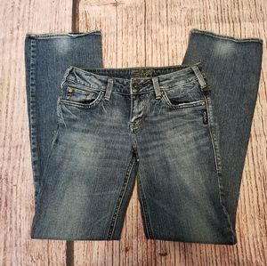 Silver Aiko Bootcut Jeans